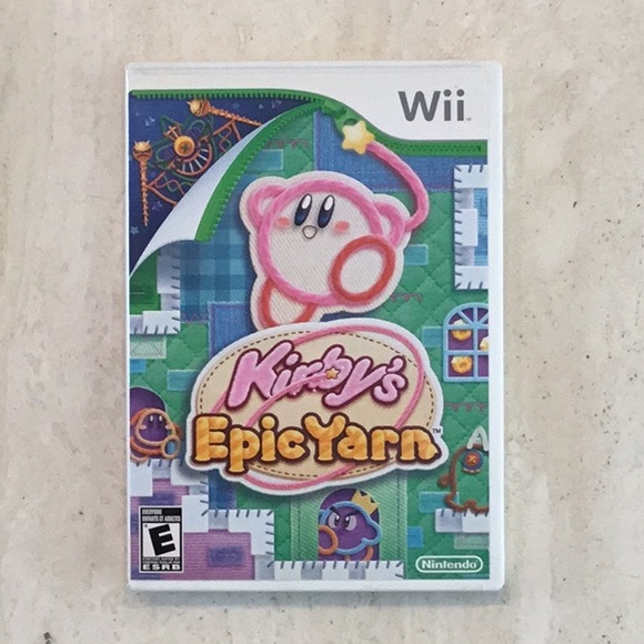 Kirby’s Epic Yarn Nintendo Wii Game Complete - Picture 2 of 9